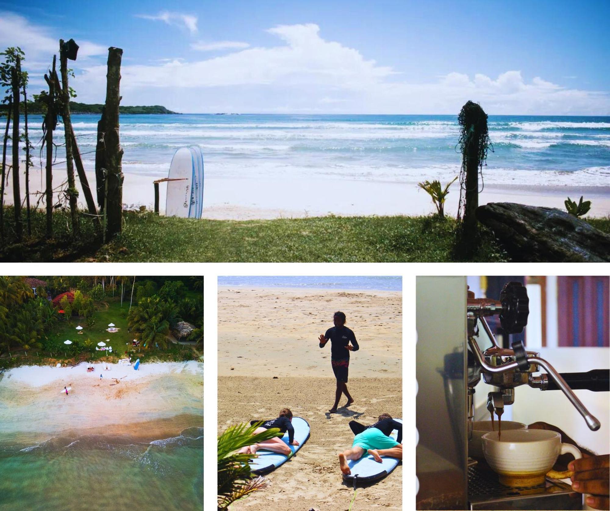 Calma - Surf, Yoga & Coffee On A Private Beach 디크웰라 외부 사진